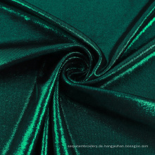 Helle Textilien Strickkleid Polyester Trikot stricken Goldfoliendruckstoff für Kleider